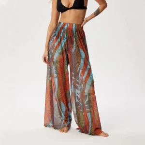 Sexy bestseller high-waisted chiffon casual trousers for women