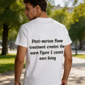 210g GSM Heavy Cotton Humor T-Shirt | Wholesale Retirement Apparel Bulk Supply